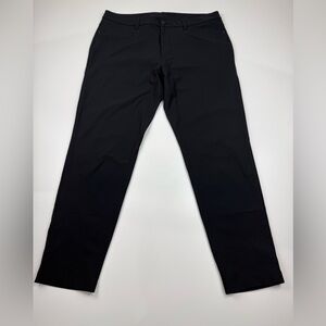 Lululemon Men’s ABC 5-Pocket Pants Black Size 38x31 RN106259 Classic Fit